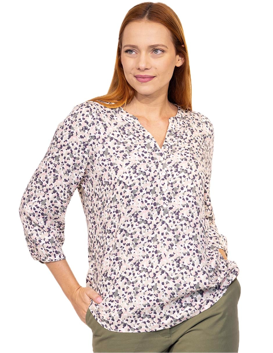 Blusa Imma manga 3/4 para mujer Blusa Imma manga 3/4 para mujer