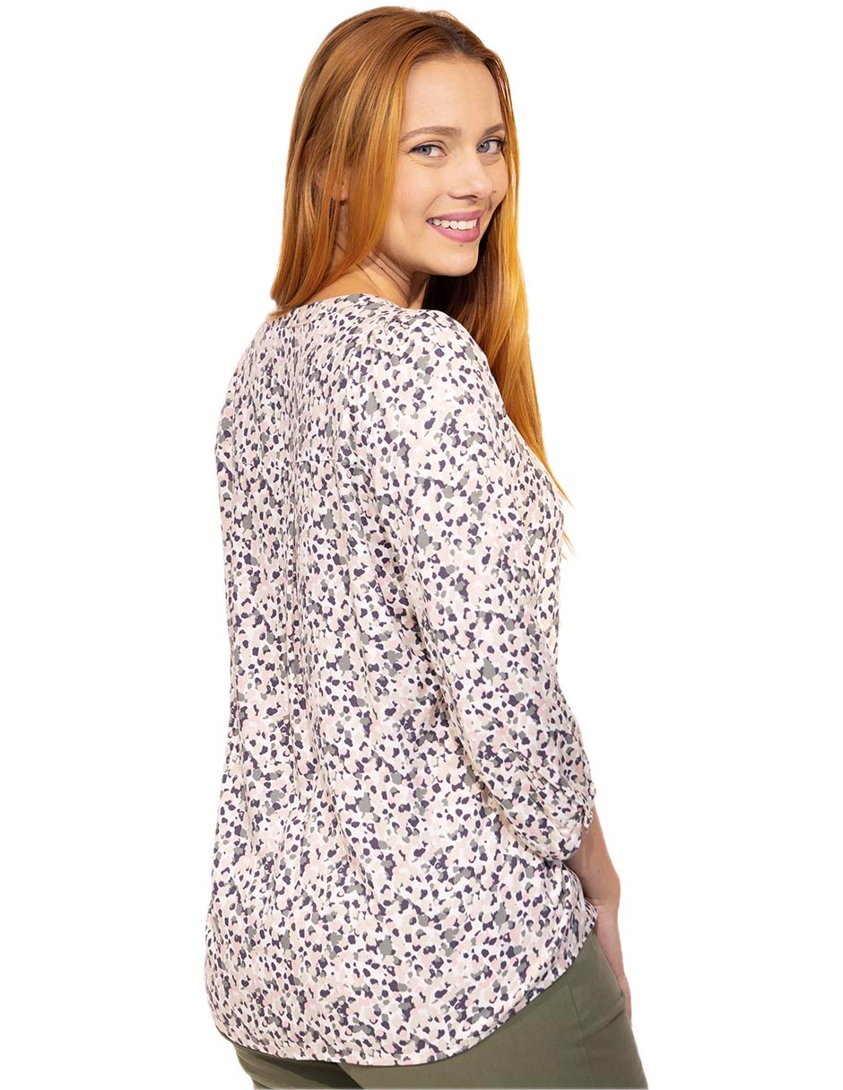 Blusa Imma manga 3/4 para mujer 2