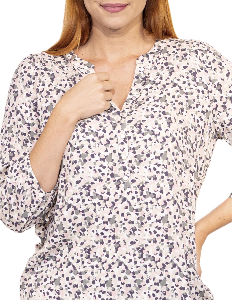 Blusa Imma manga 3/4 para mujer 4