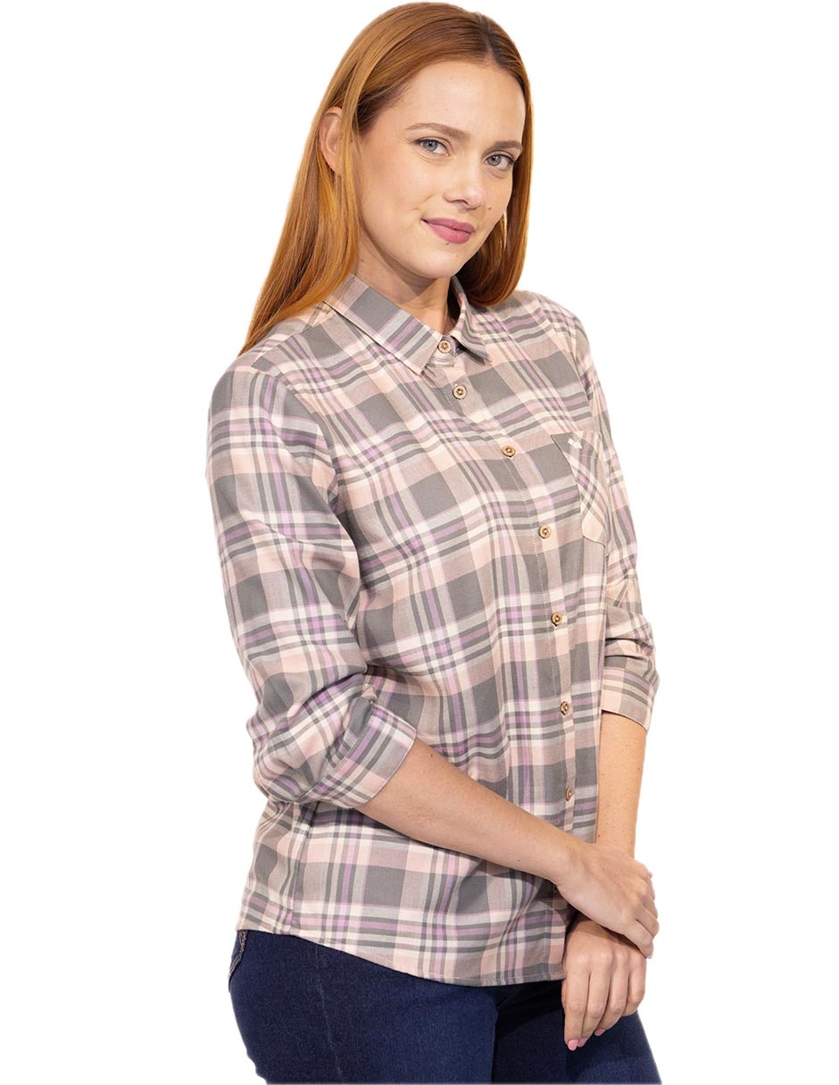 Blusa Barrow manga 3/4 para mujer Blusa Barrow manga 3/4 para mujer