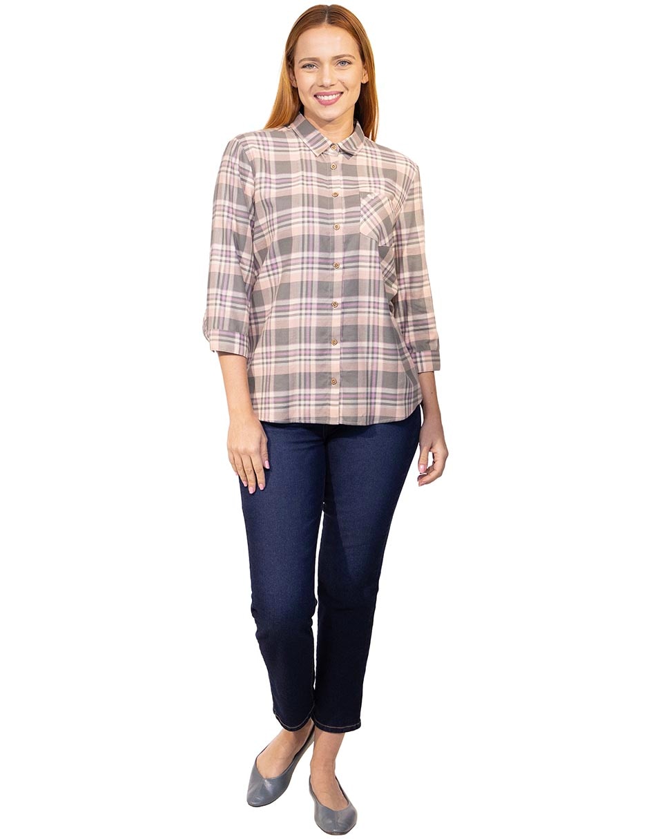 Blusa Barrow manga 3/4 para mujer 3
