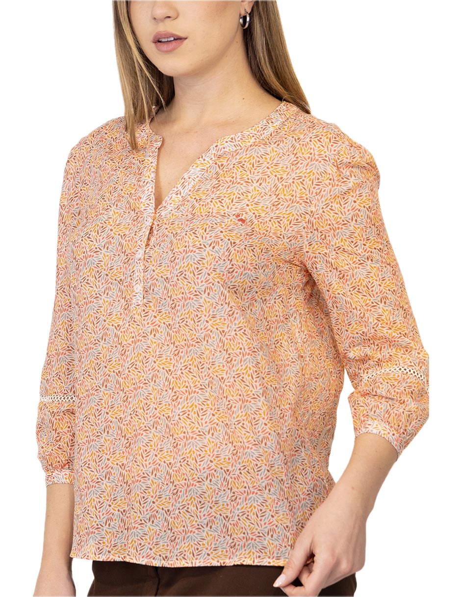 Blusa Rosana manga 3/4 para mujer 2
