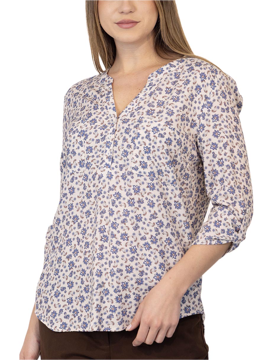 Blusa Sulaya manga 3/4 para mujer 2