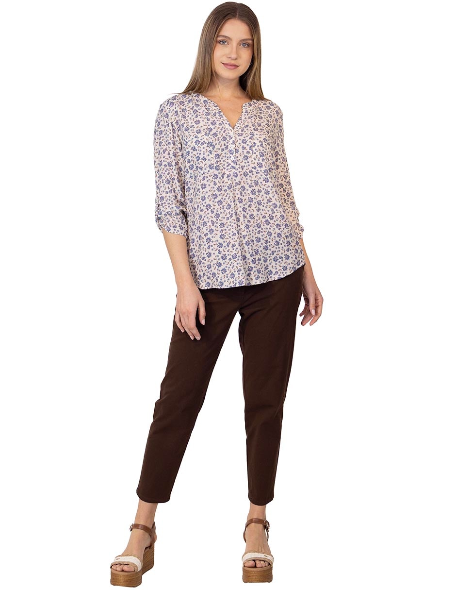 Blusa Sulaya manga 3/4 para mujer 3