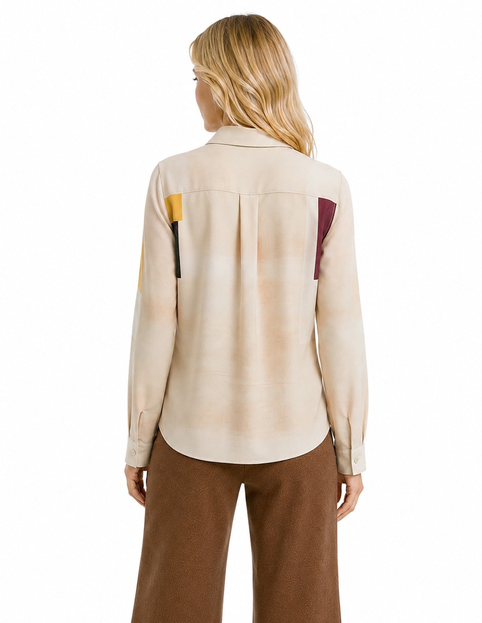 Blusa Muriel manga larga para mujer 3