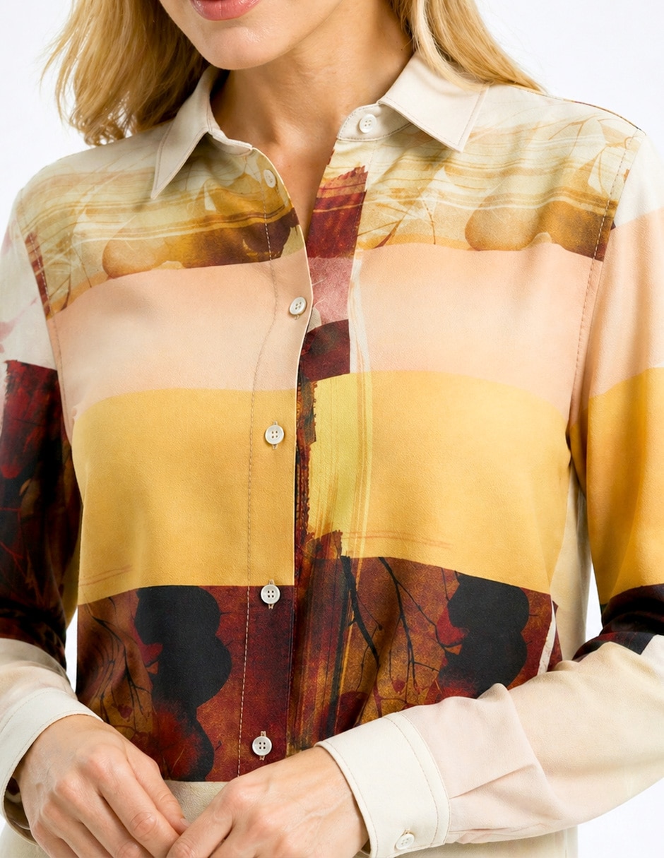 Blusa Muriel manga larga para mujer 4