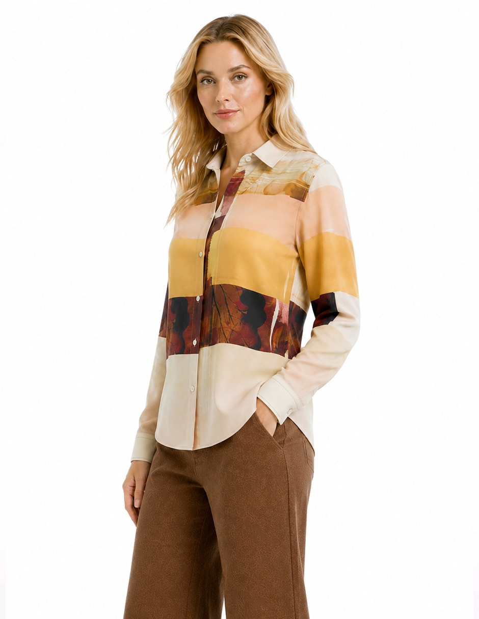 Blusa Muriel manga larga para mujer 5