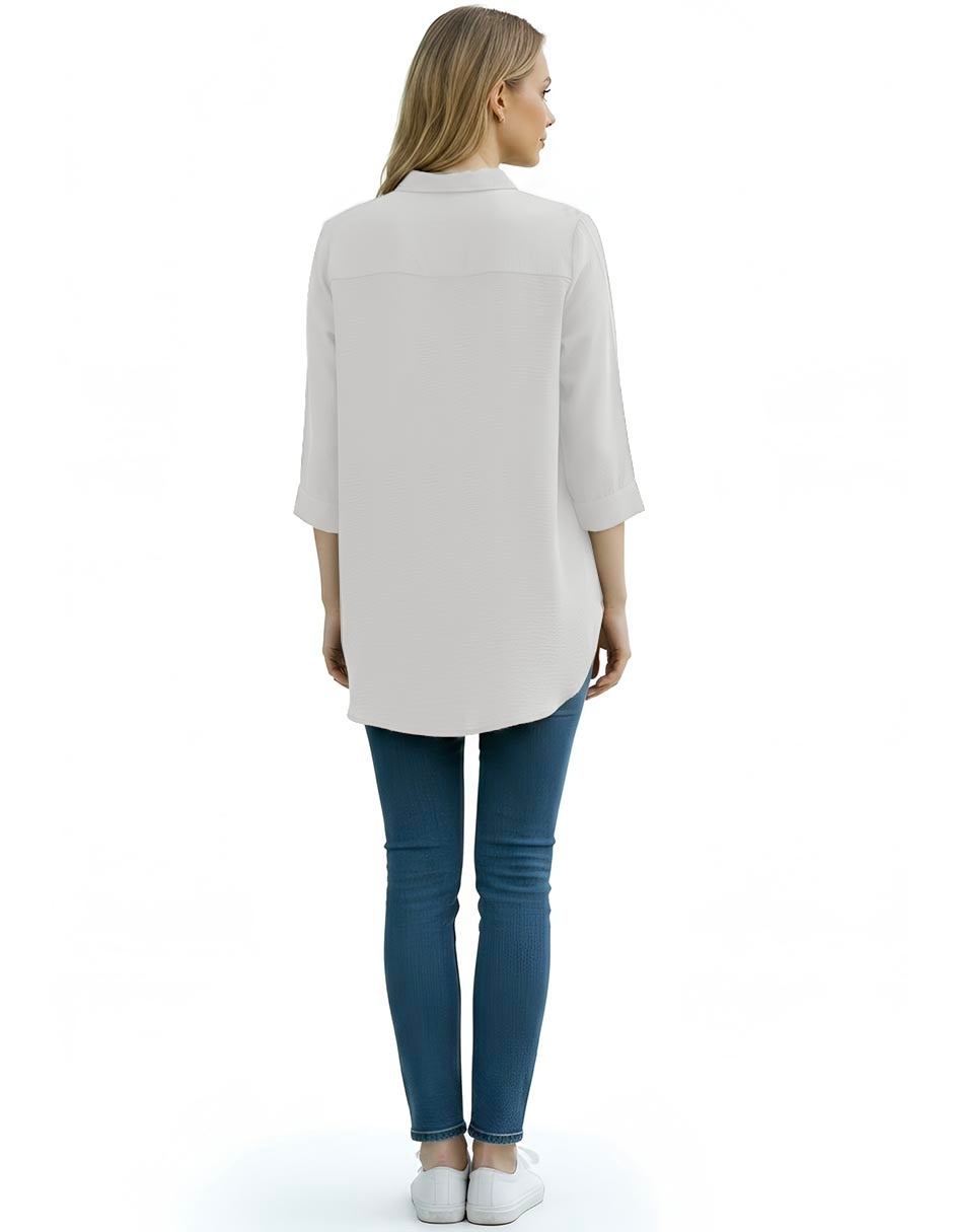 Blusa Maina manga 3/4 para mujer 4