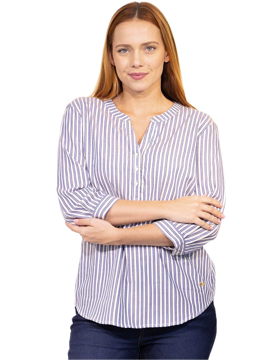 Blusa Nilda manga 3/4 para mujer Blusa Nilda manga 3/4 para mujer