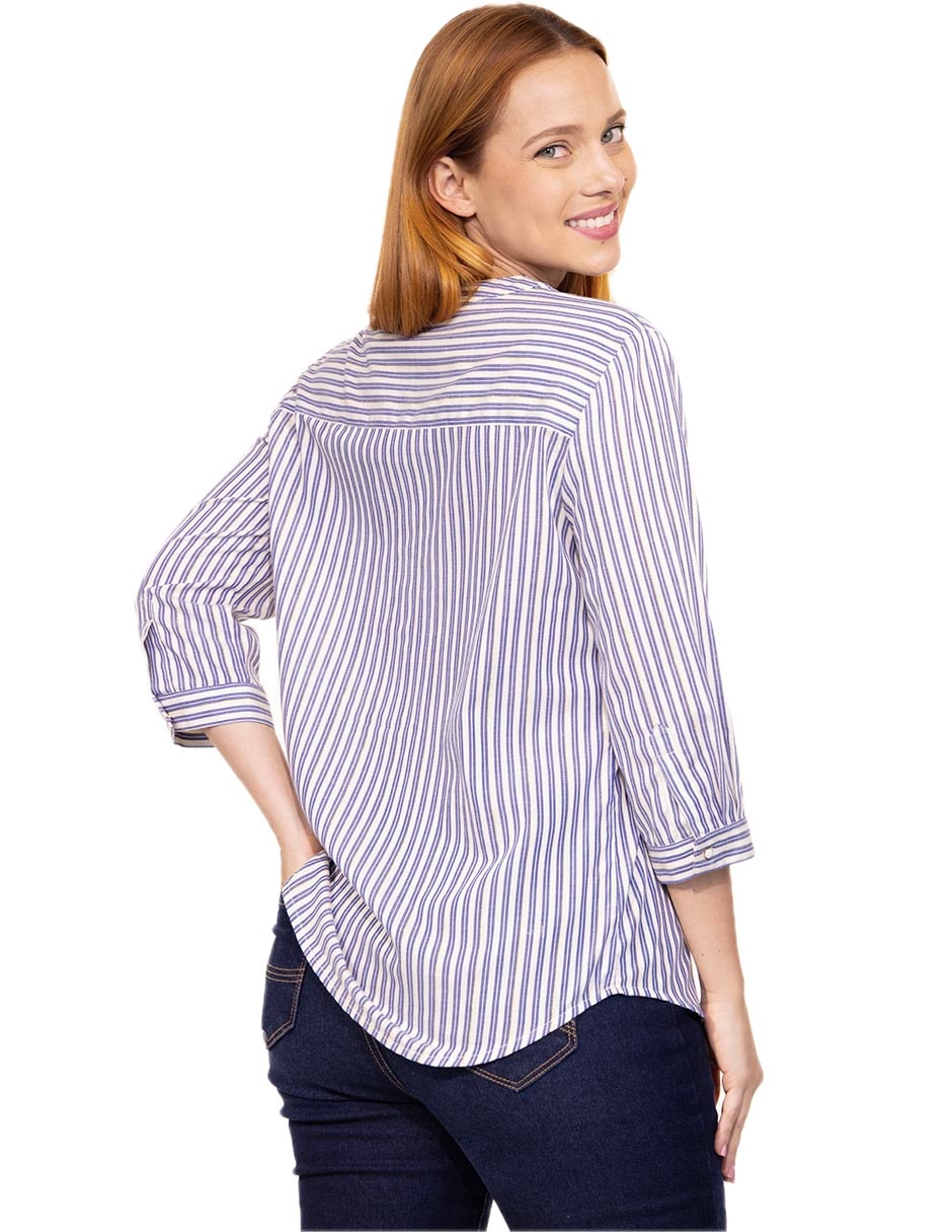 Blusa Nilda manga 3/4 para mujer 2