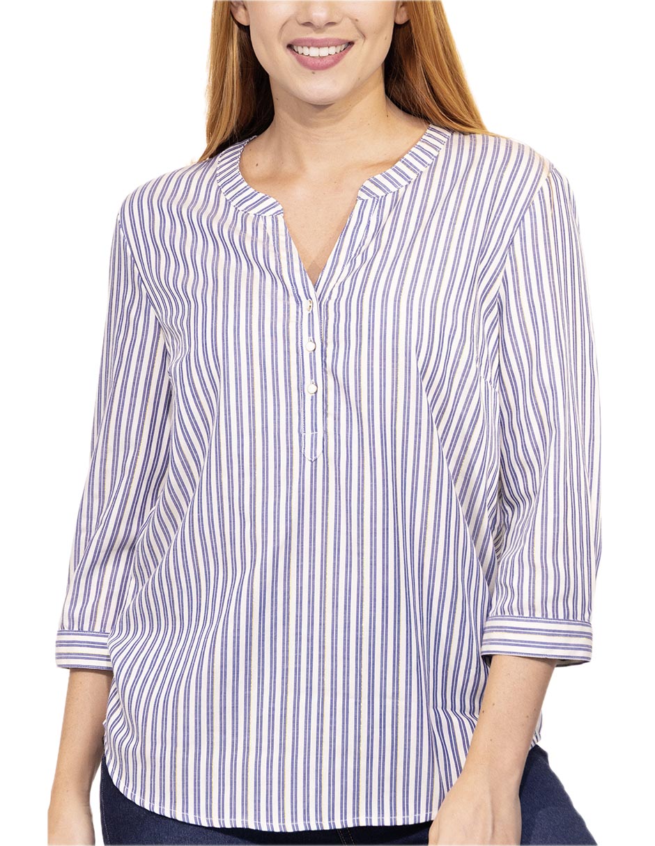 Blusa Nilda manga 3/4 para mujer 3