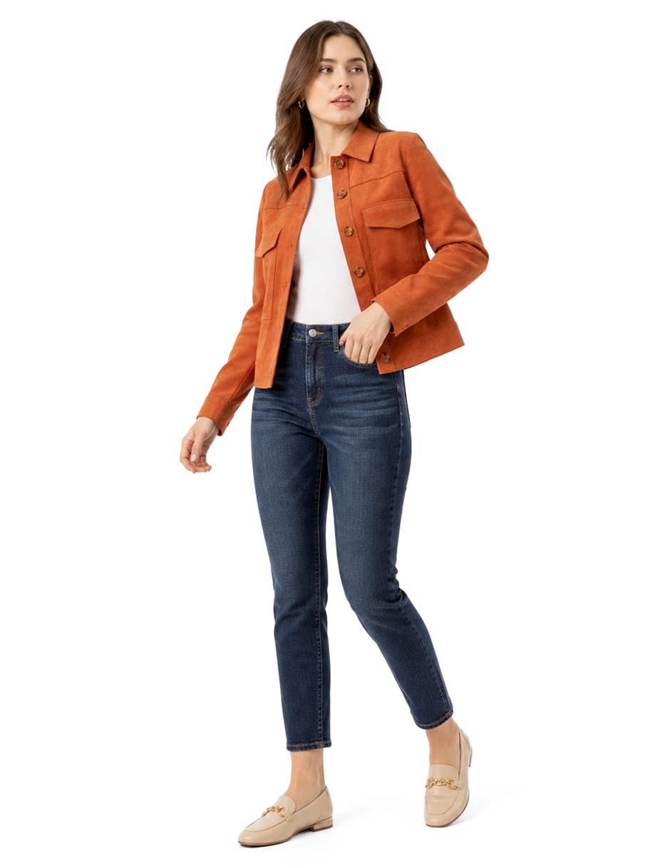 Chamarra casual Gardenia para mujer 2