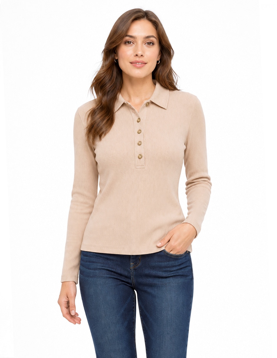 Blusa manga larga para mujer Blusa manga larga para mujer