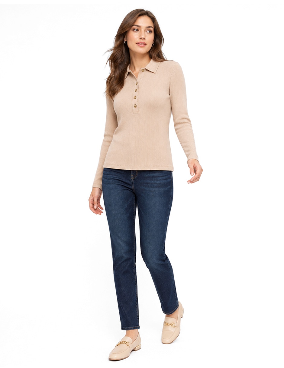 Blusa manga larga para mujer 2