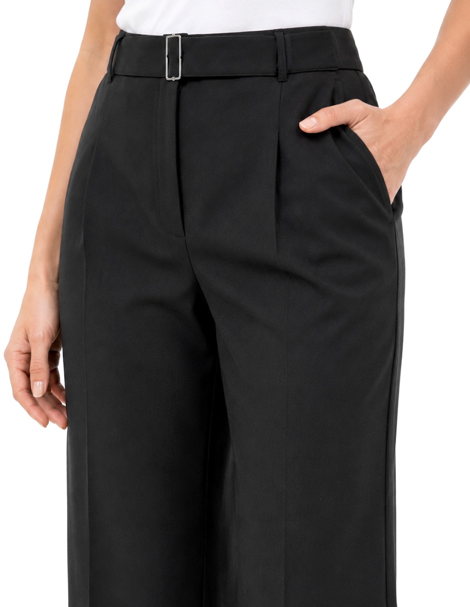 Pantalón regular regular para mujer 4