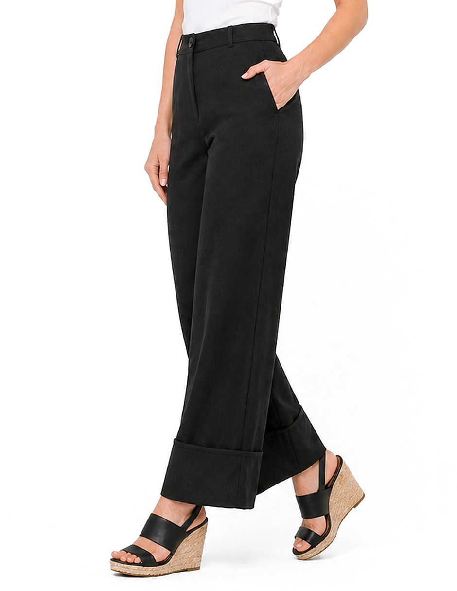 Pantalón capri recto para mujer 5