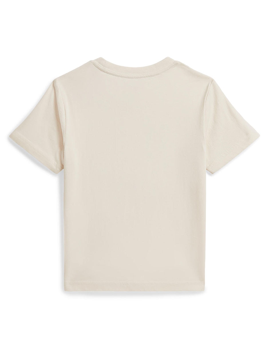 Playera polo manga corta para bebé niño