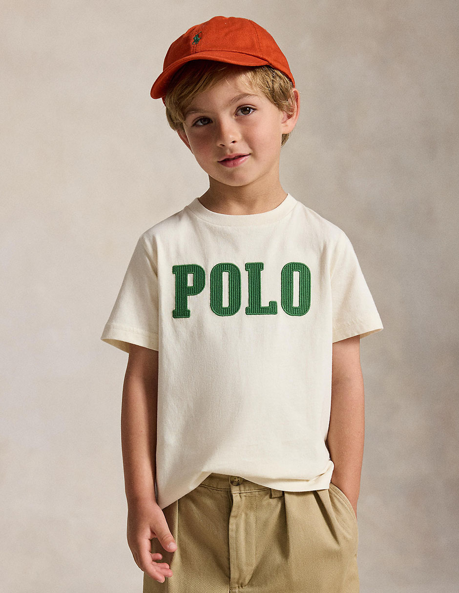 Playera polo manga corta para bebé niño