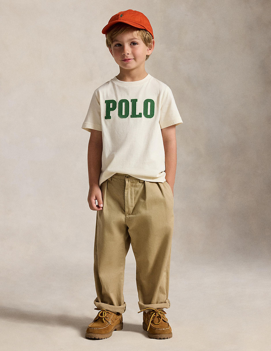 Playera polo manga corta para bebé niño