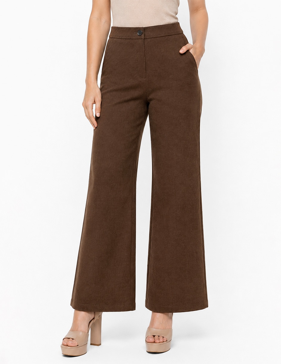 Pantalón de vestir recto para mujer Pantalón de vestir recto para mujer