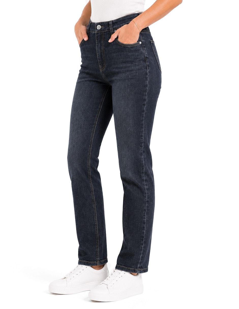 Jeans slim denim para mujer 5