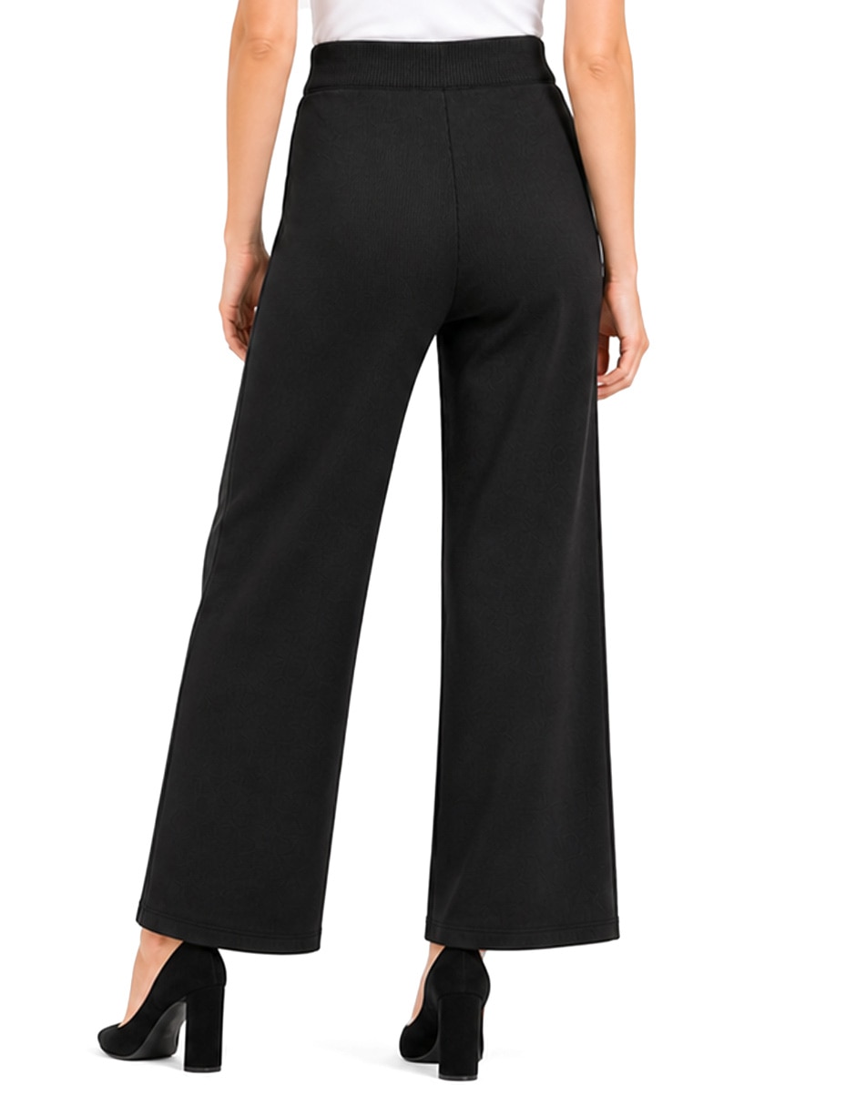 Pantalón esenciales amplio para mujer 4
