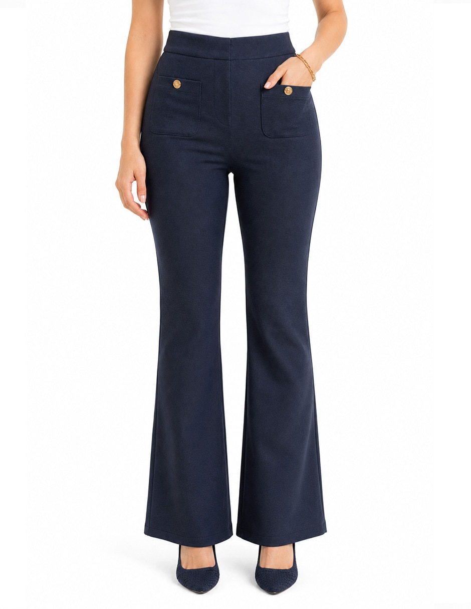Pantalón regular recto para mujer Pantalón regular recto para mujer