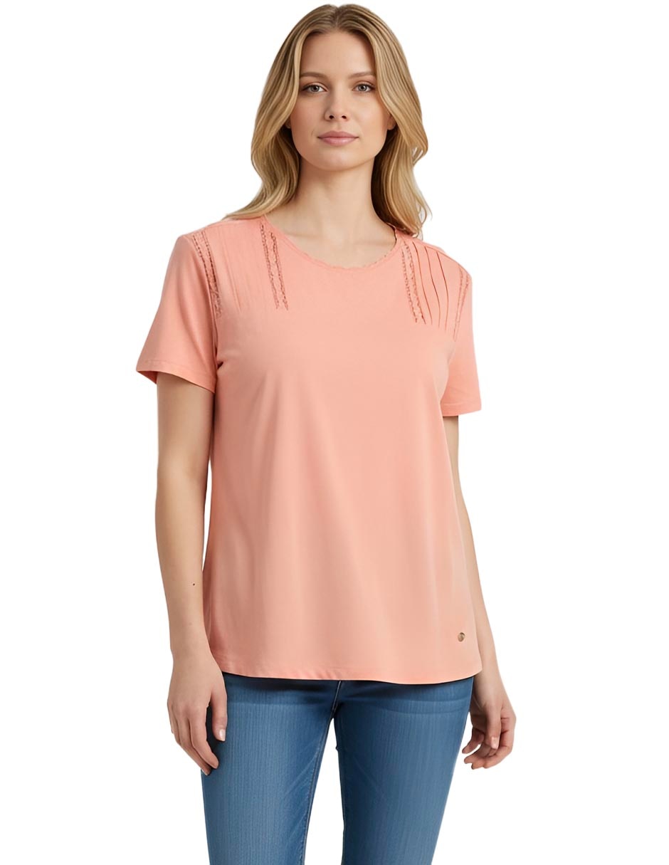 Playera Irlande manga corta para mujer Playera Irlande manga corta para mujer