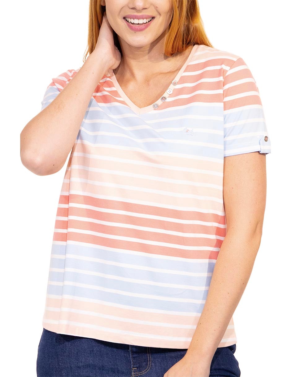 Playera Donaji manga corta para mujer 2