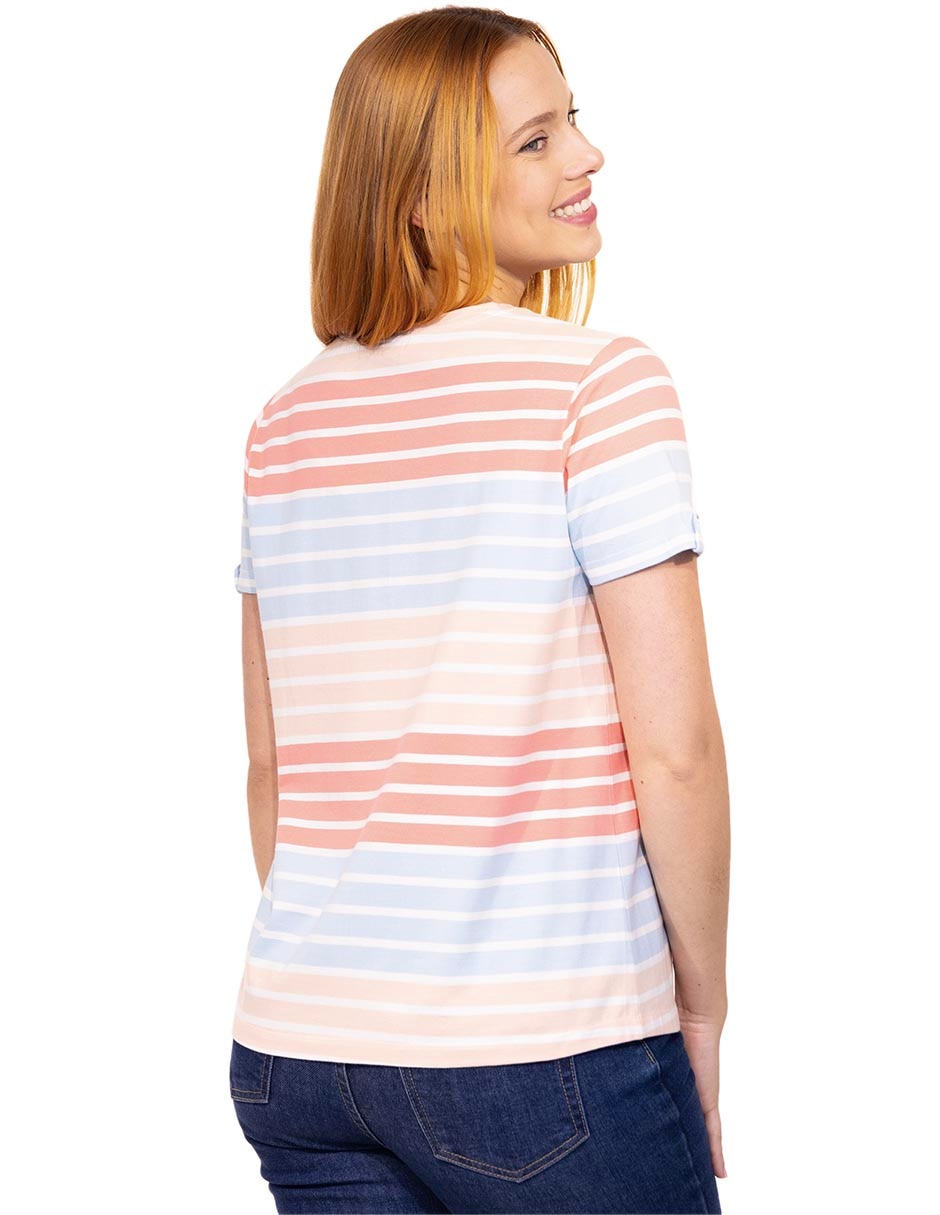 Playera Donaji manga corta para mujer 4
