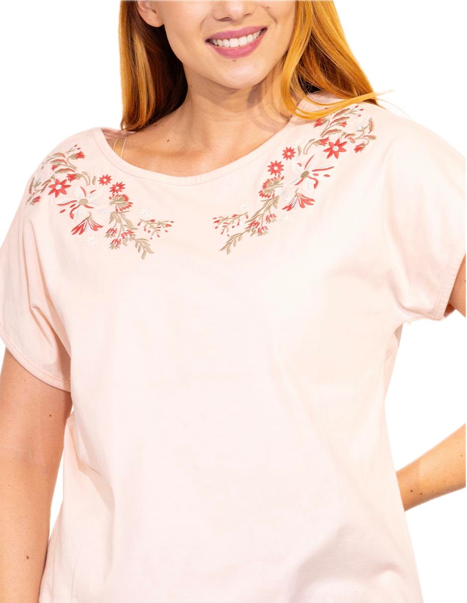 Playera Melania manga corta para mujer 3