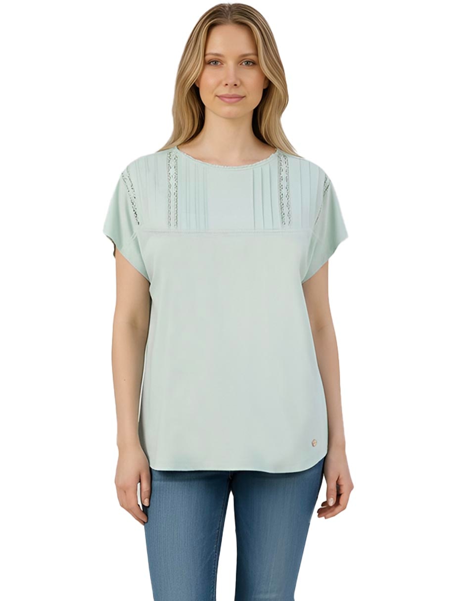 Playera Irlande manga corta para mujer 1