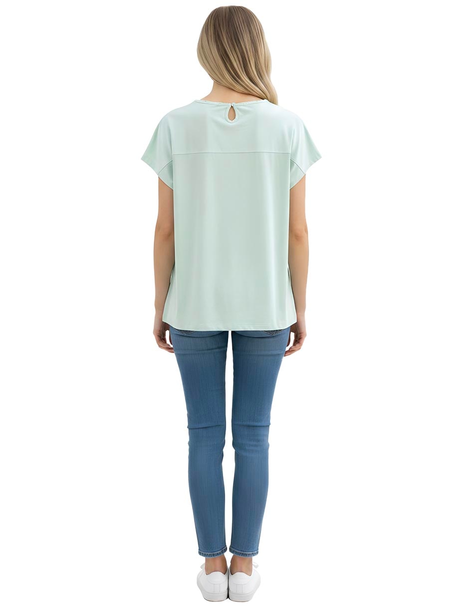 Playera Irlande manga corta para mujer 2