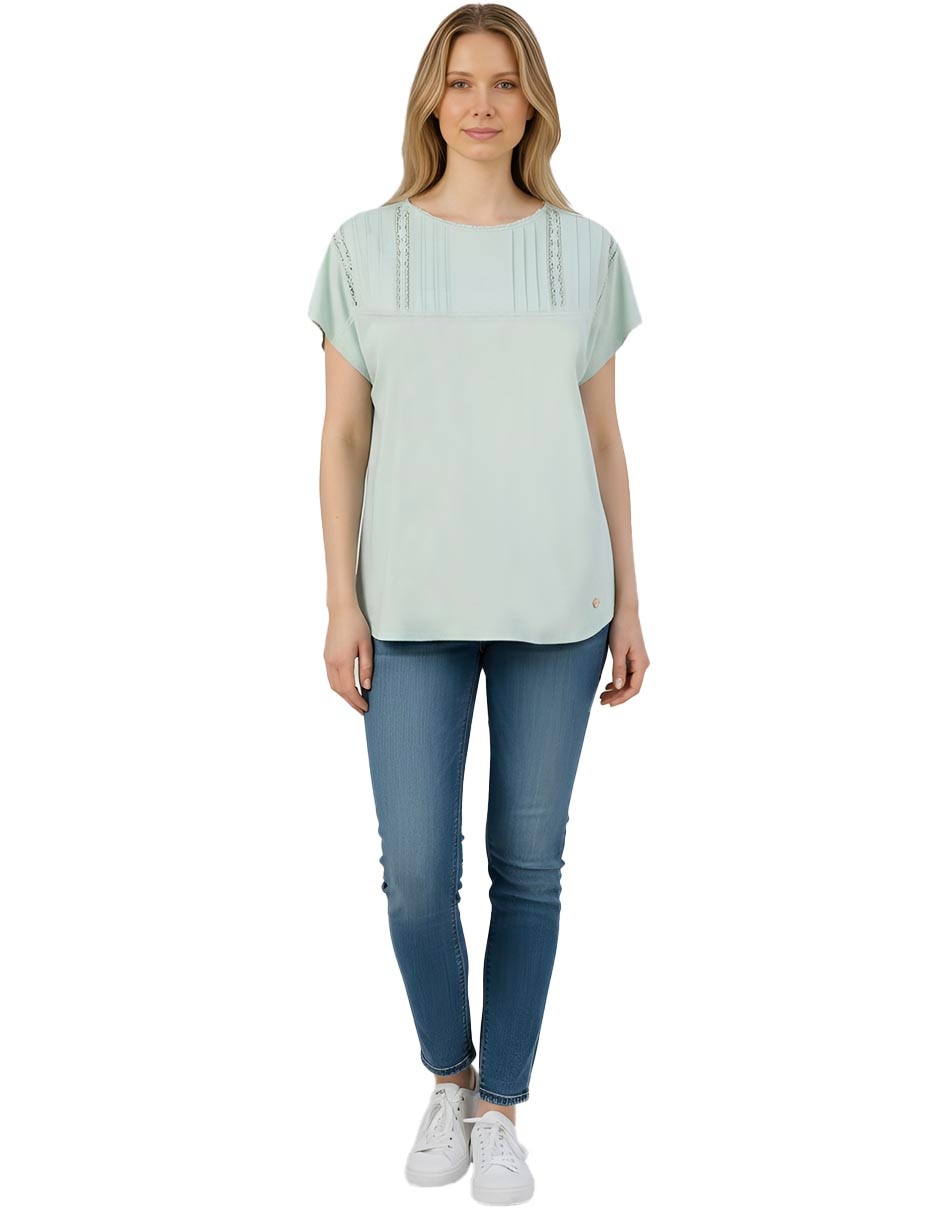 Playera Irlande manga corta para mujer 4