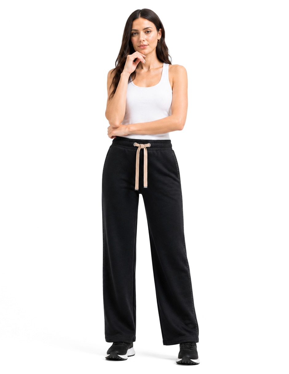 Pants regular con para mujer 2