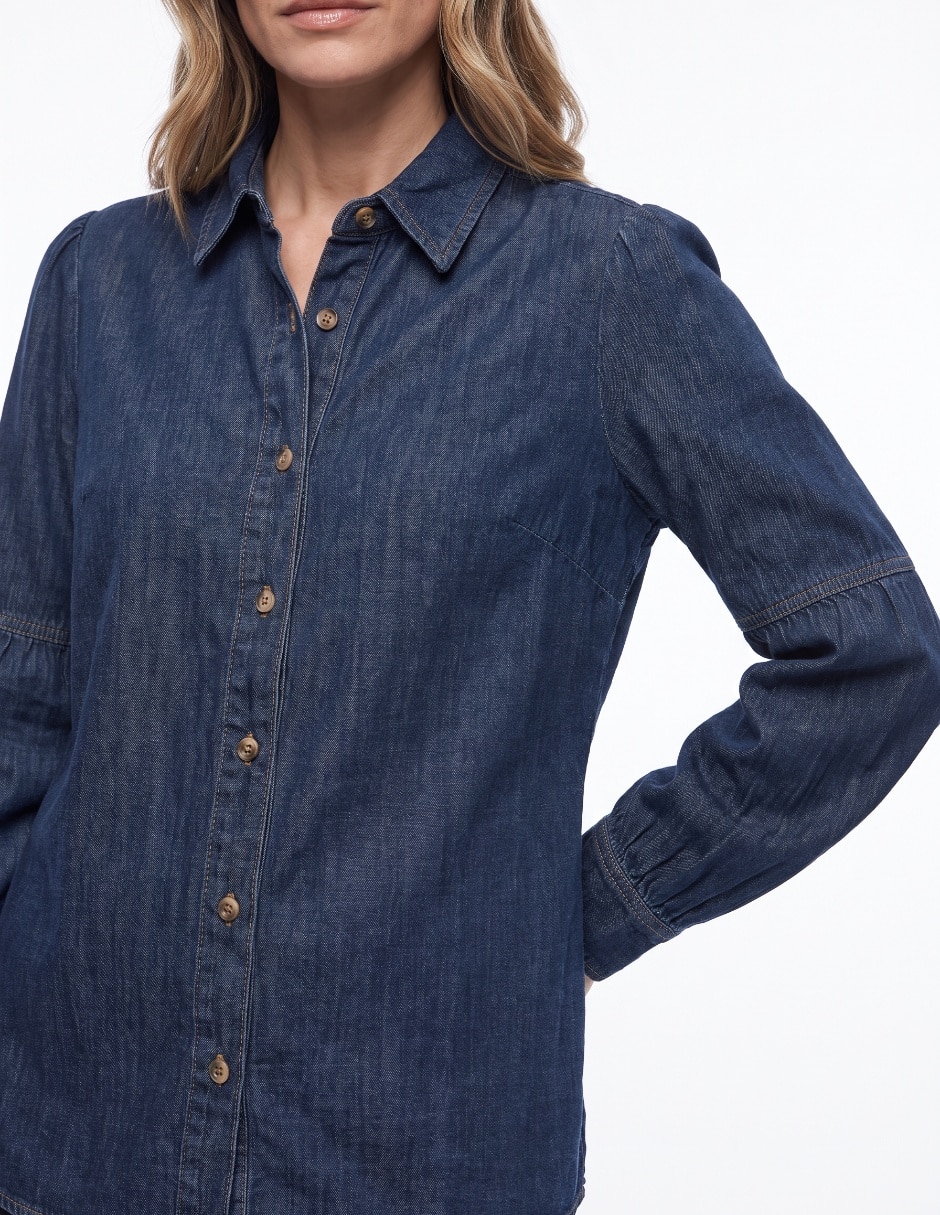 Blusa manga larga para mujer 4
