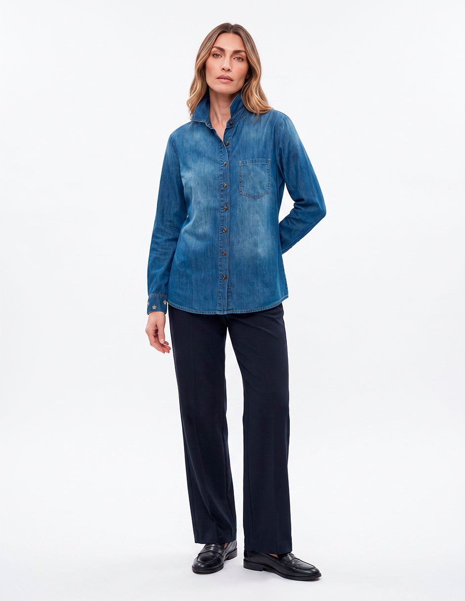 Blusa manga larga para mujer Blusa manga larga para mujer