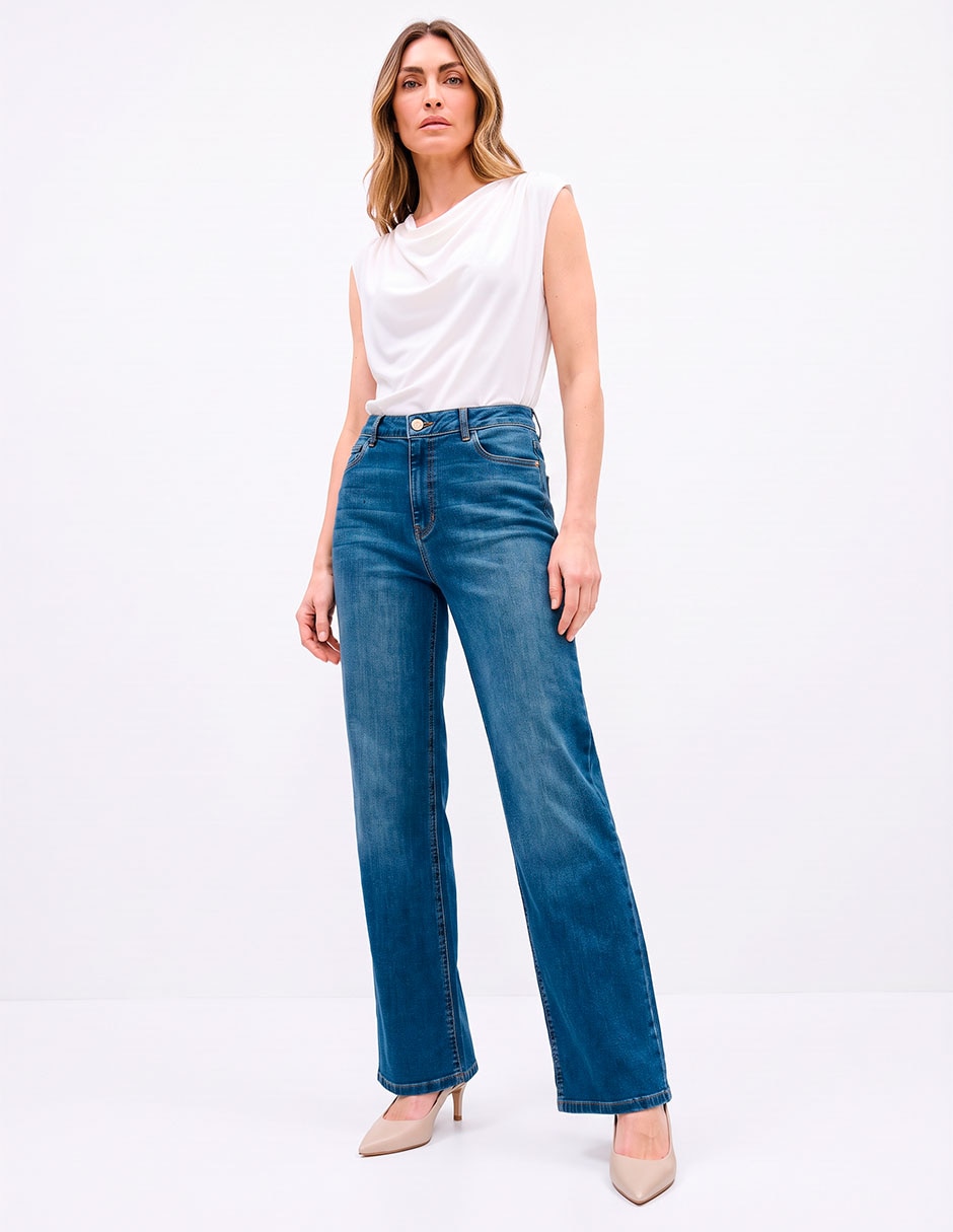 Jeans wide leg para mujer Jeans wide leg para mujer