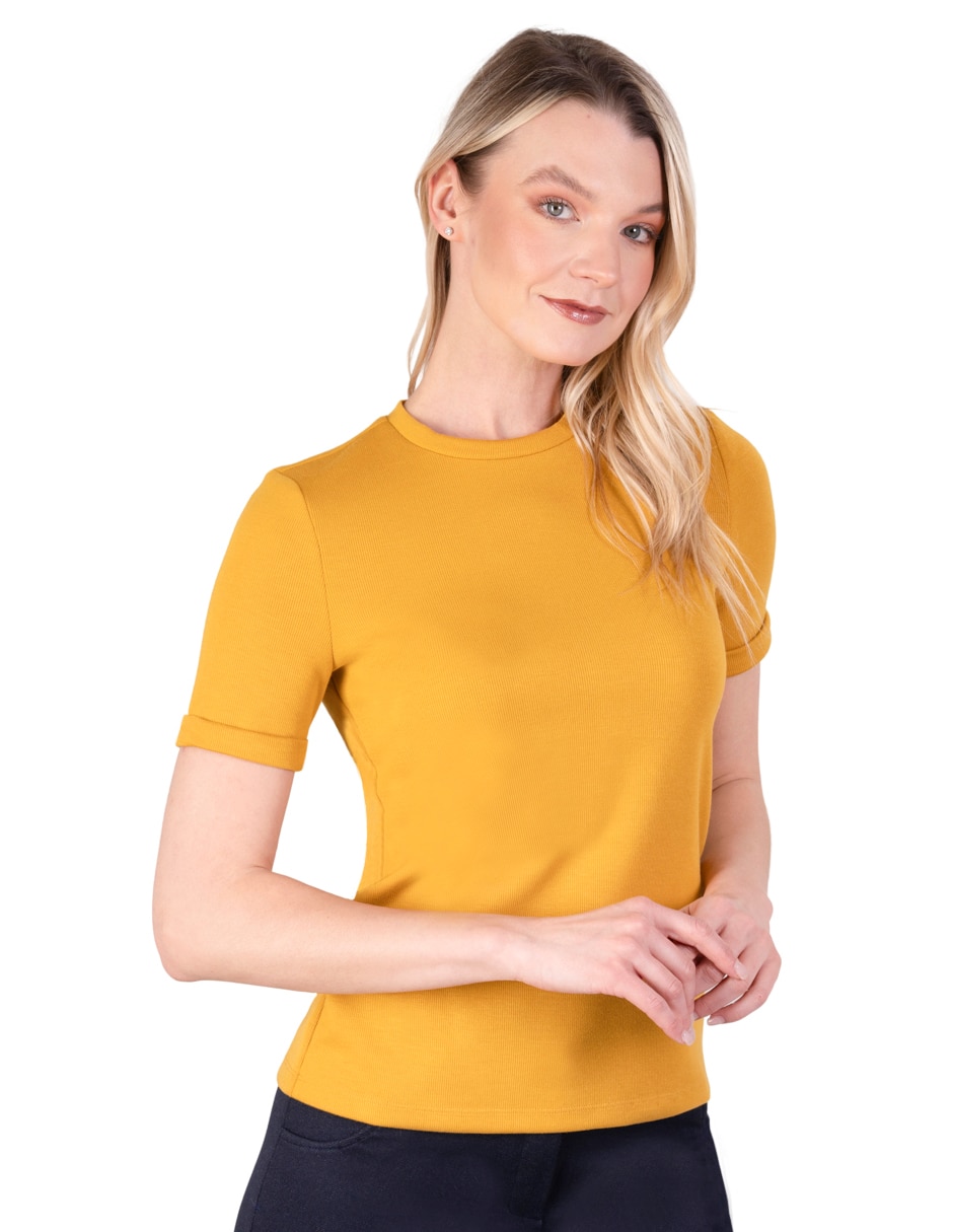 Blusa sin familia manga corta para mujer Blusa sin familia manga corta para mujer