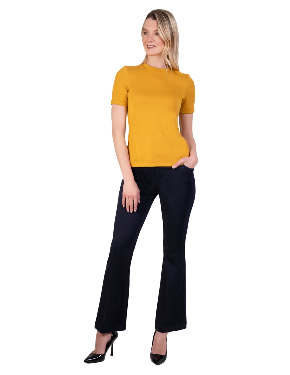 Blusa sin familia manga corta para mujer 2