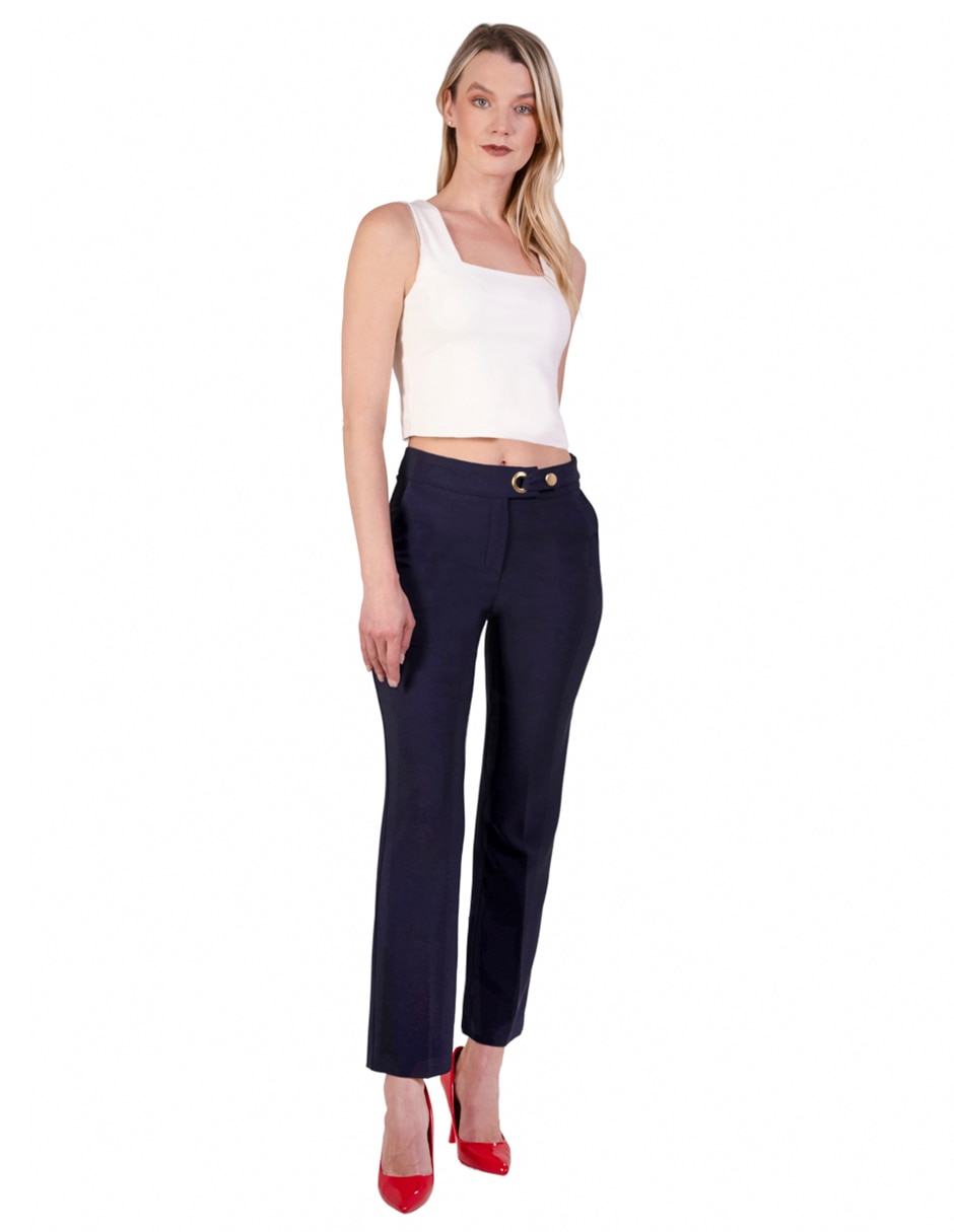 Pantalón regular para mujer 2