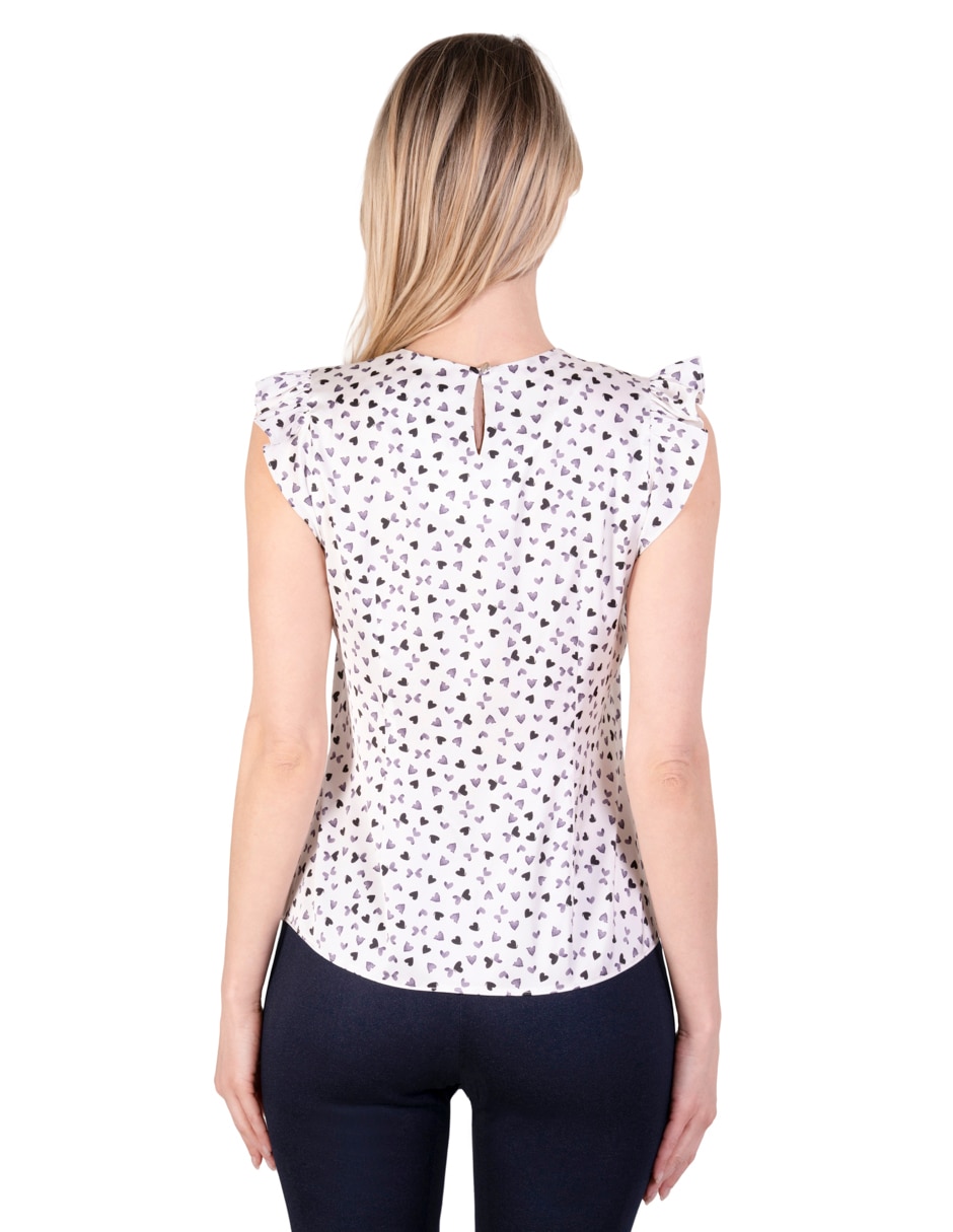 Blusa sin manga para mujer 4