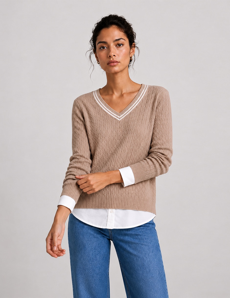 Jeans acampanado Dándara 5510-272 fw26 para mujer 2