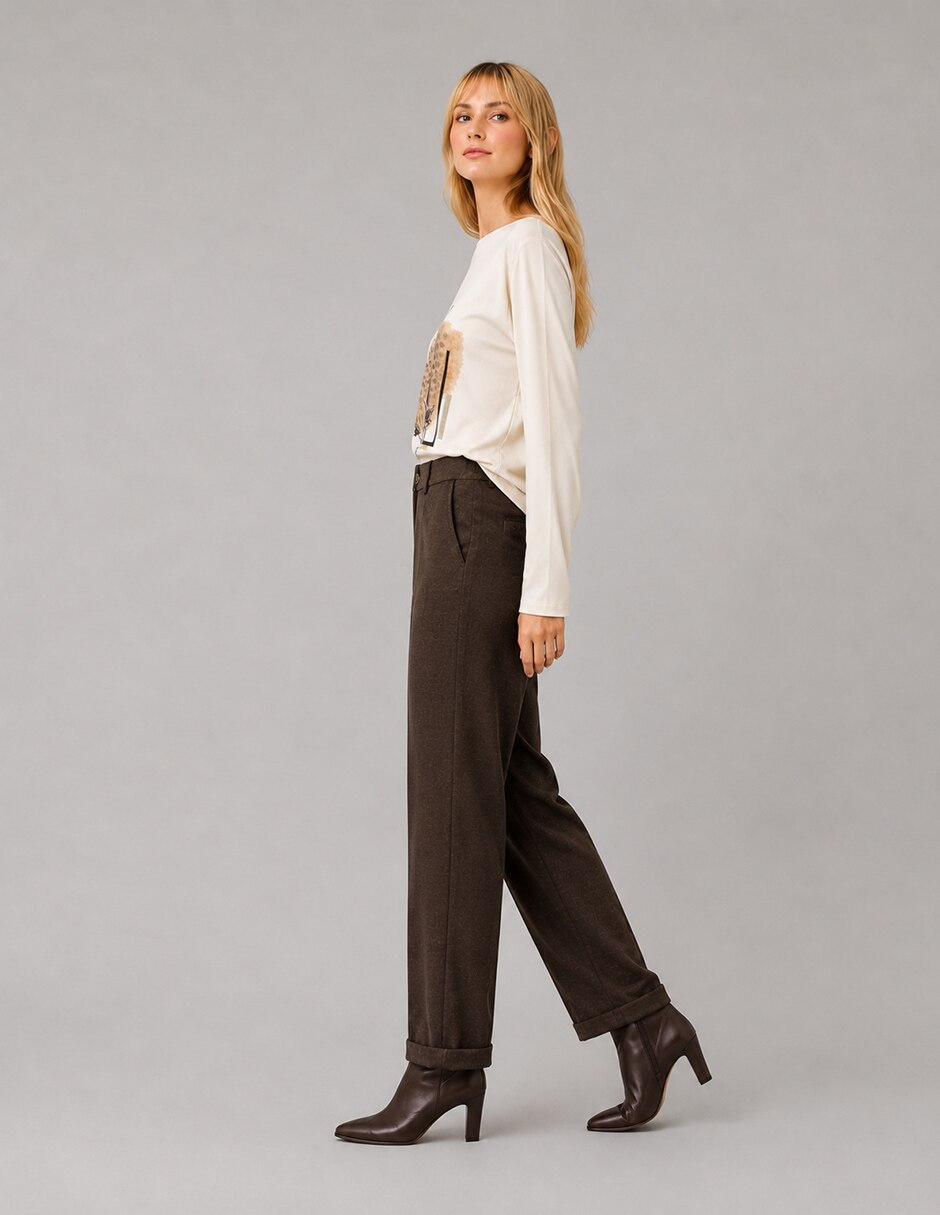 Pantalón fw26 regular para mujer 3
