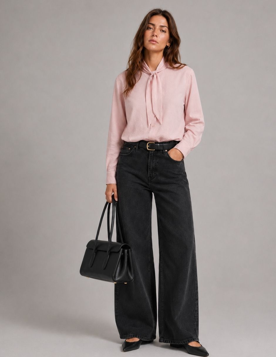 Blusa manga larga para mujer 4