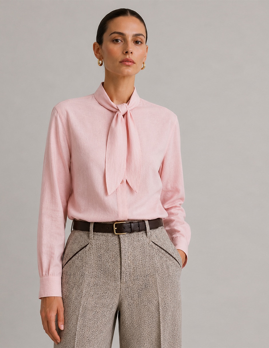 Pantalón fw26 acampanado para mujer 3