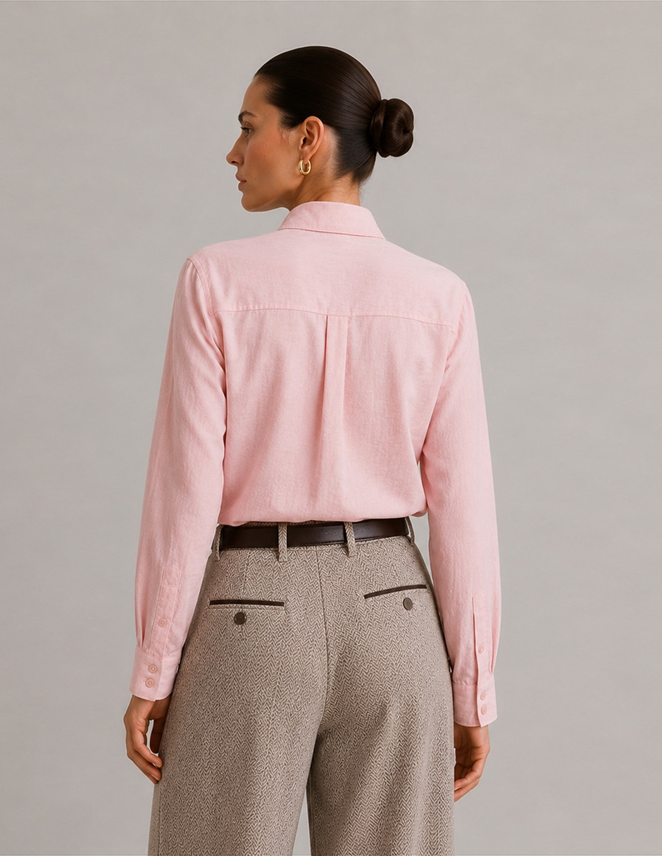 Pantalón fw26 acampanado para mujer 2