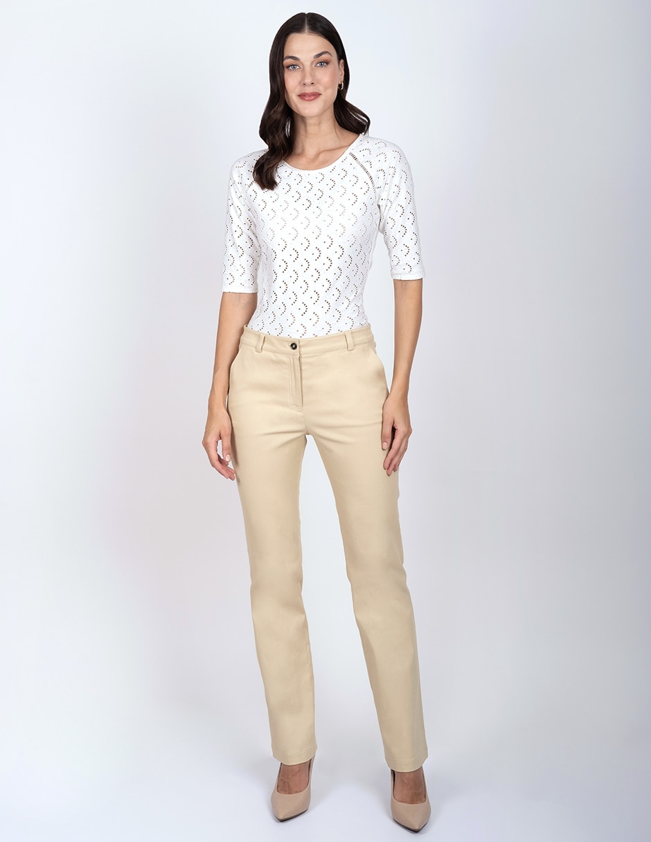 Pantalón recto para mujer 3