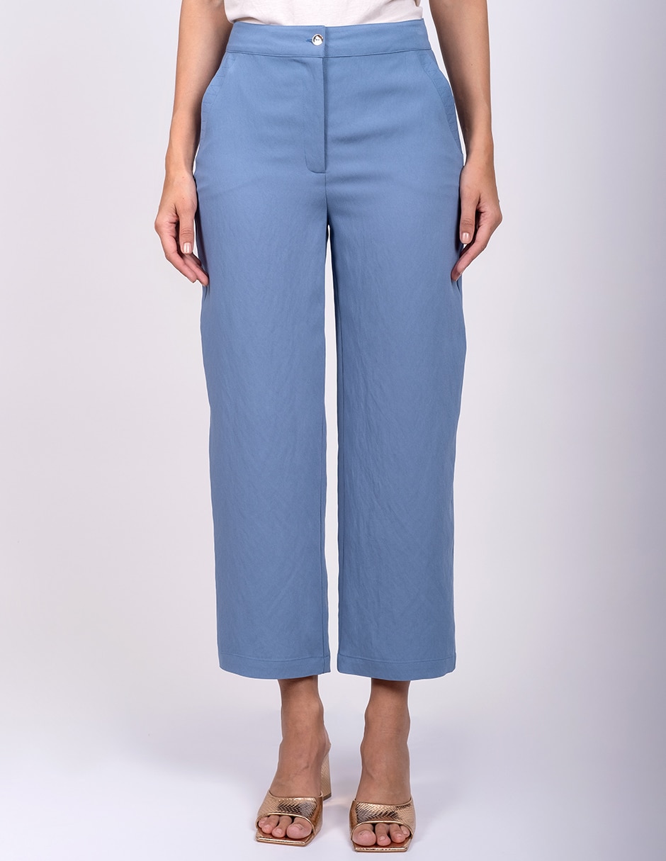 Pantalón recto para mujer