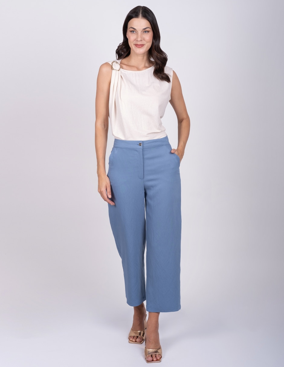 Pantalón recto para mujer 3